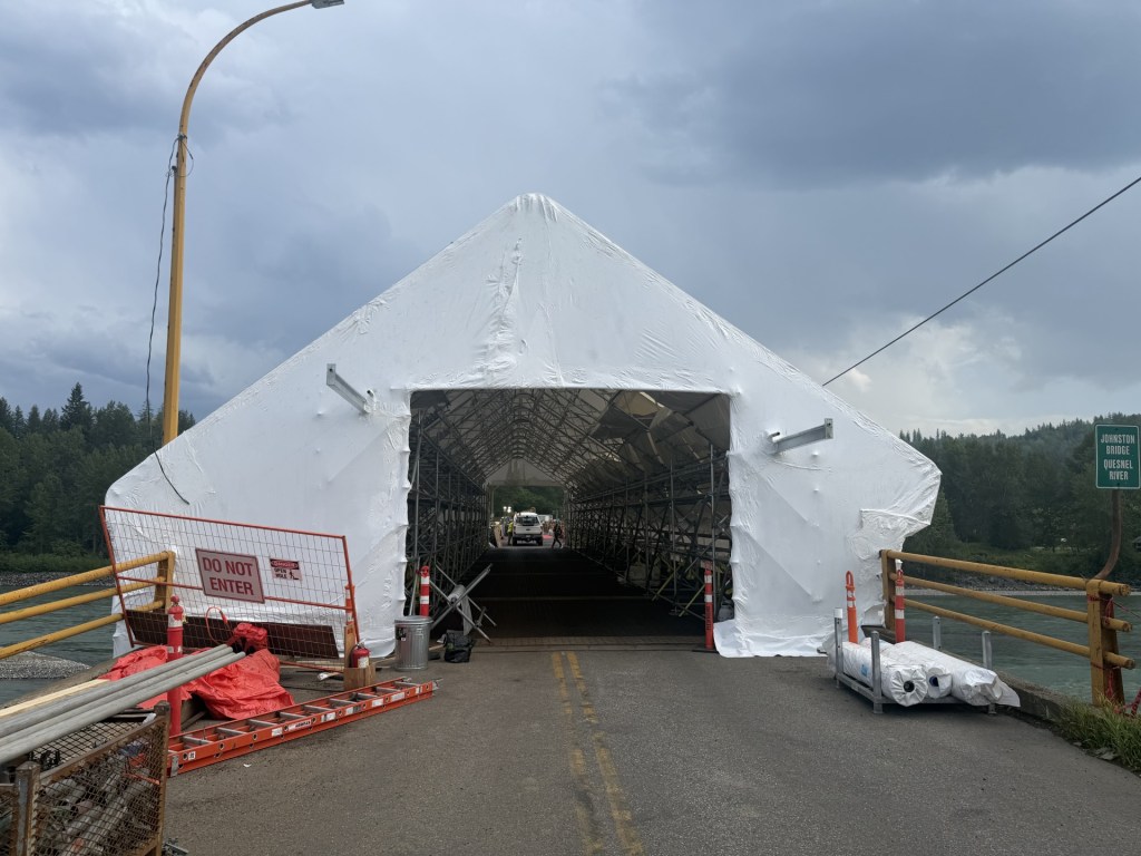 Industrial shrink wrap containment project