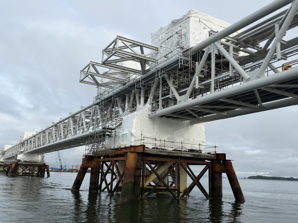 Industrial shrink wrap containment project